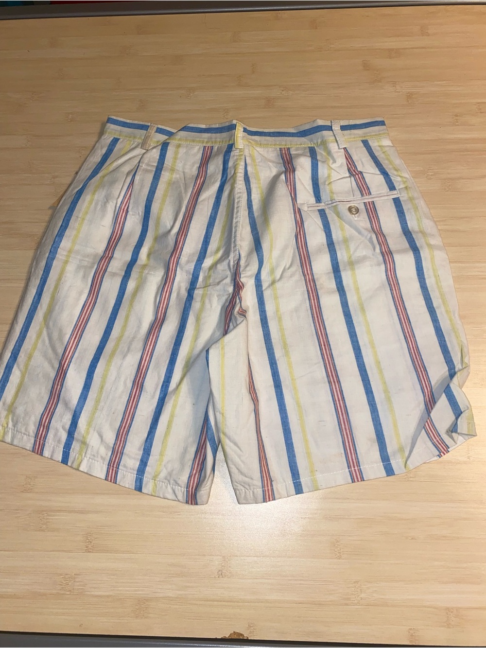 NWT Gotcha Shorts Mens 34 Surf Skate 1990’s Vintage Retro Striped Blue Red